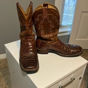 Men’s Boulet caiman boots size 9.5D